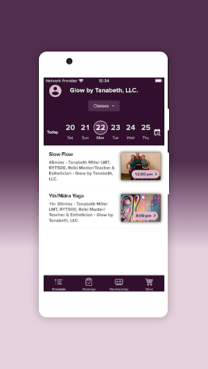 Glow Yoga & Spa Screenshot 1