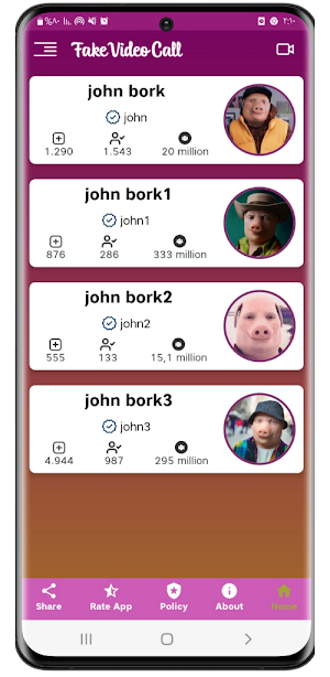 john bork call you fake video Screenshot 1