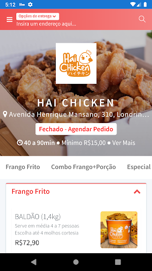 Hai Chicken Londrina Screenshot 0