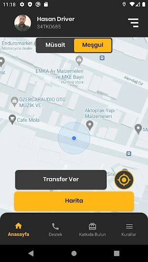 İki Yaka Taksi Transfer Screenshot 2