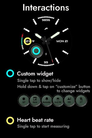 JJ-Analog003 Watch Face Screenshot 3