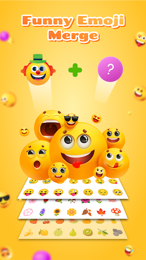 Emoji Merge - DIY Icon Mixer Screenshot 1
