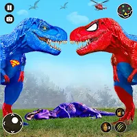 Wild Dinosaur Fighting Games