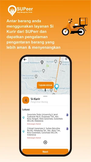 SUPeer - Siap Mengantar Anda Screenshot 2