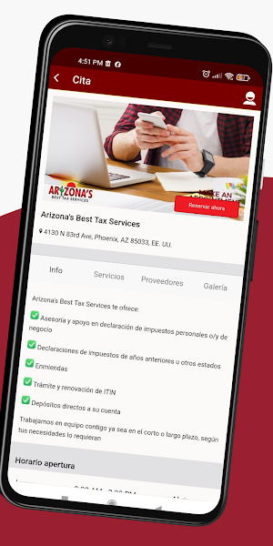 Arizona Tax Services Screenshot 2