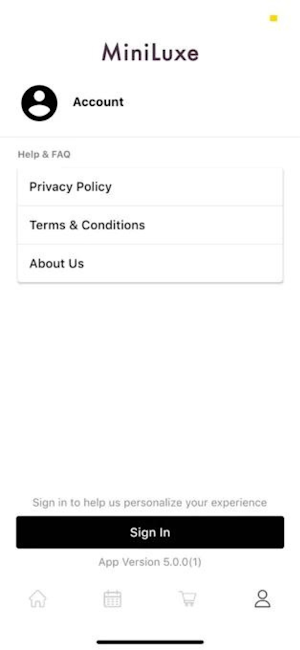 MiniLuxe Screenshot 2