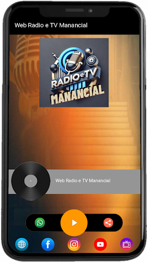 Web Rádio e Tv Manancial Screenshot 1