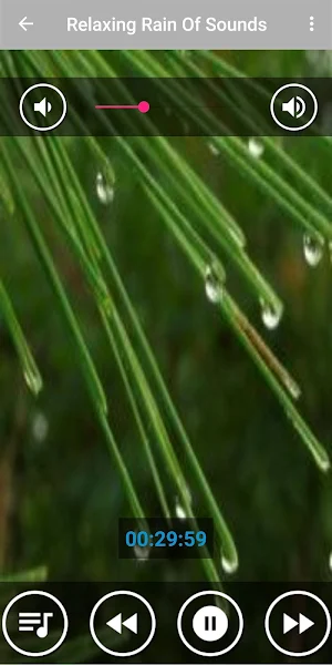 Rain Sounds Relaxing Sleep Screenshot 0