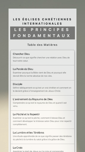 Principes Fondamentaux Screenshot 1