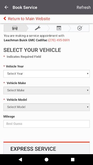 Leachman Buick, GMC, Cadillac Screenshot 3