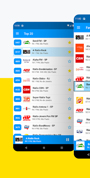 Radio Brasil FM - Radio FM & AM & Radio online Screenshot 0