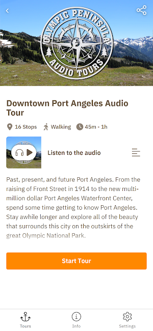 Olympic Peninsula Audio Tours Screenshot 1