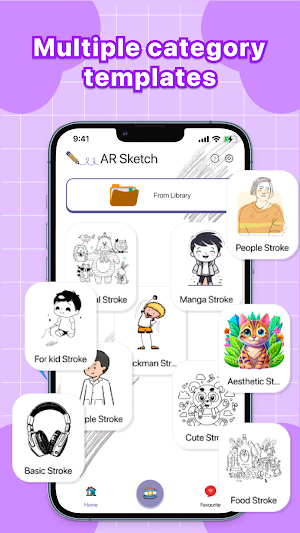 AR Drawing: Trace & Sketch Art Screenshot 1