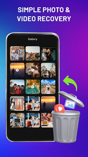 File recovery: Photos, videos Screenshot 0