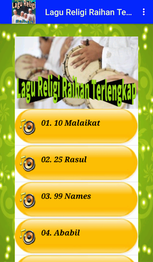 Lagu Religi Raihan Lengkap Screenshot 2