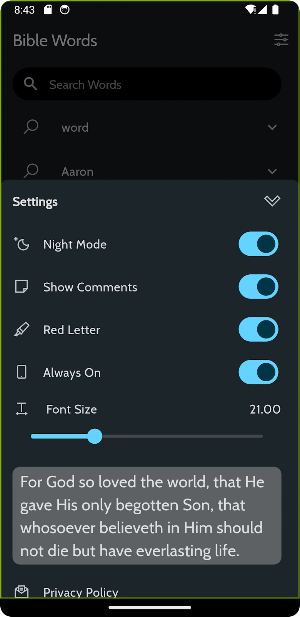 Chain Reference Bible Screenshot 1