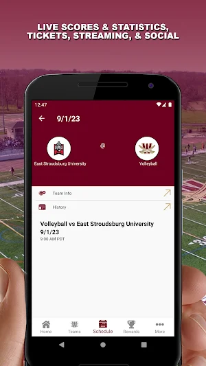 Walsh University Cavaliers Screenshot 2