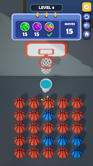 Basketball Link:Hoop Game Screenshot 1