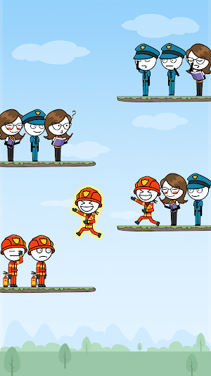 Stickman Sort Puzzle Screenshot 1