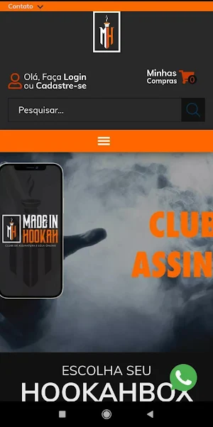 Made In Hookah - Seu Clube de Assinatura Screenshot 2