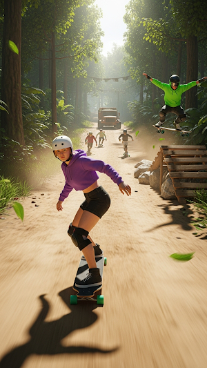 Downhill Racing Legend Screenshot 2