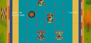 Lane Rush: Car Clash Screenshot 1