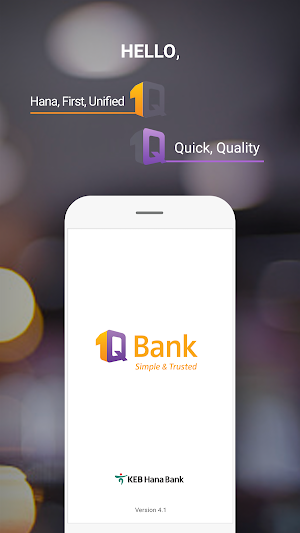 Hana Bank - 1Q Bank Screenshot 0