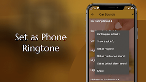 Car Sounds - HD Car Sound Ringtone Screenshot 2