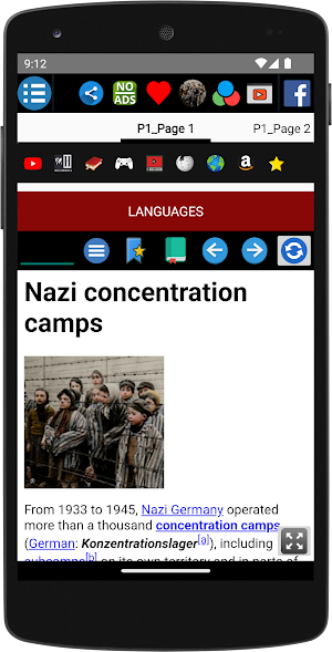 Nazi concentration camps Screenshot 1