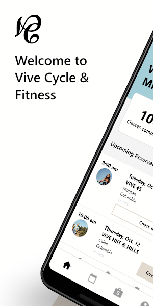 Vive Cycle & Fitness Screenshot 0