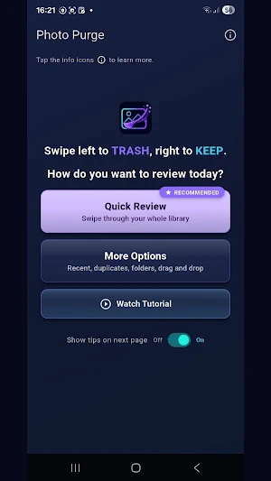 PhotoPurge: Photo Cleaner Screenshot 0