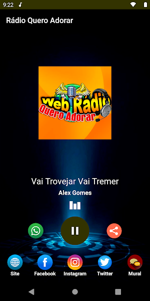 Rádio Quero Adorar Screenshot 0