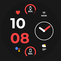 Night 34D - Digital Watch Face