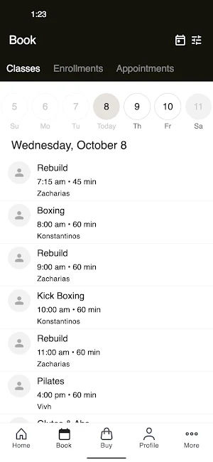 ROM Athletic Club Screenshot 1