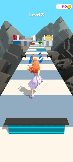 Girl Running 3D Screenshot 2