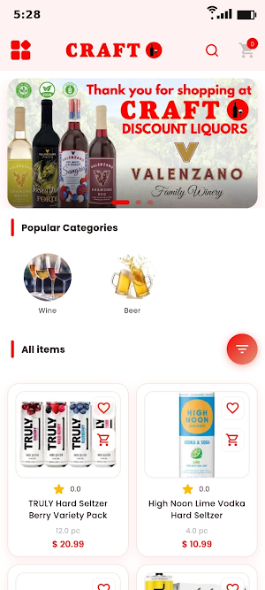 Craft Liquors Screenshot 1