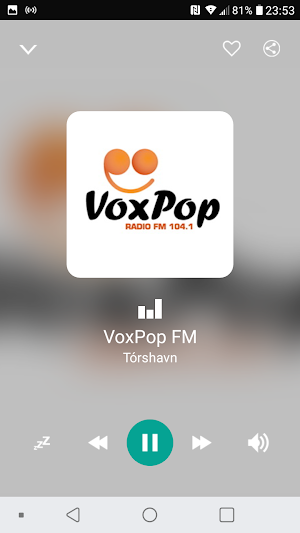 Radio Faroe Islands Screenshot 3