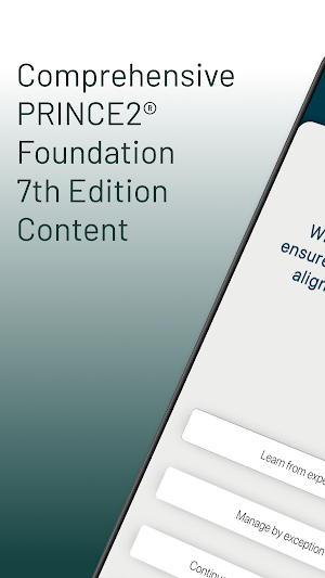PRINCE2 Foundation Screenshot 0