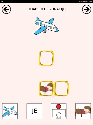 ICT-AAC Učimo prijedloge Screenshot 2