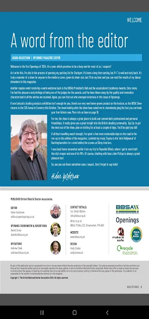 Openings Magazine Screenshot 1