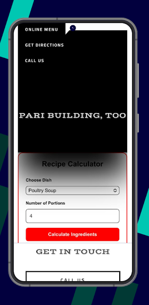 Pari app Screenshot 2