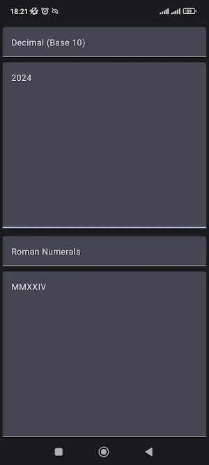 Base Converter Screenshot 0