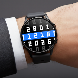 Binary Watch Face Screenshot 0