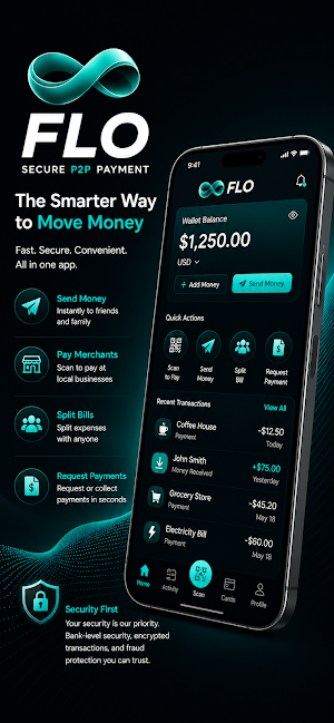 FLO Secure P2P Payment Screenshot 1