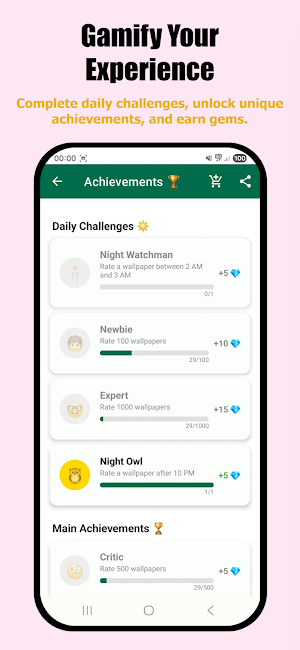 WallSwipe: Swipe Wallpapers Screenshot 3