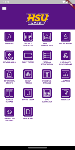 HSU Campus Recreation Screenshot 0