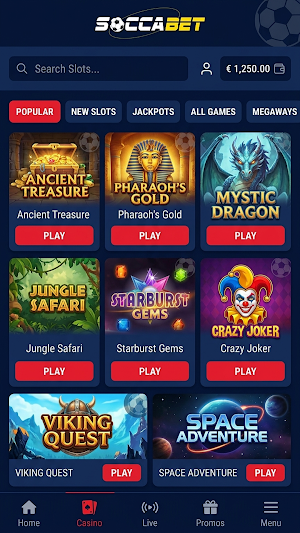 Soccabet Screenshot 3
