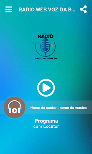 radio web voz da bíblia Screenshot 0