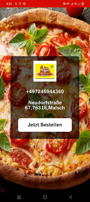 Pizza Bella Parma Malsch Screenshot 0