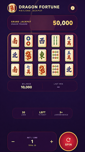 Dragon Fortune:Mahjong Jackpot Screenshot 0